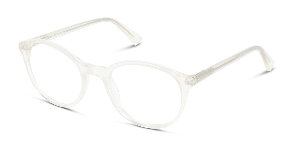 Unofficial UNOF0001 WT00 női ovális alakú és fehér színű szemüveg