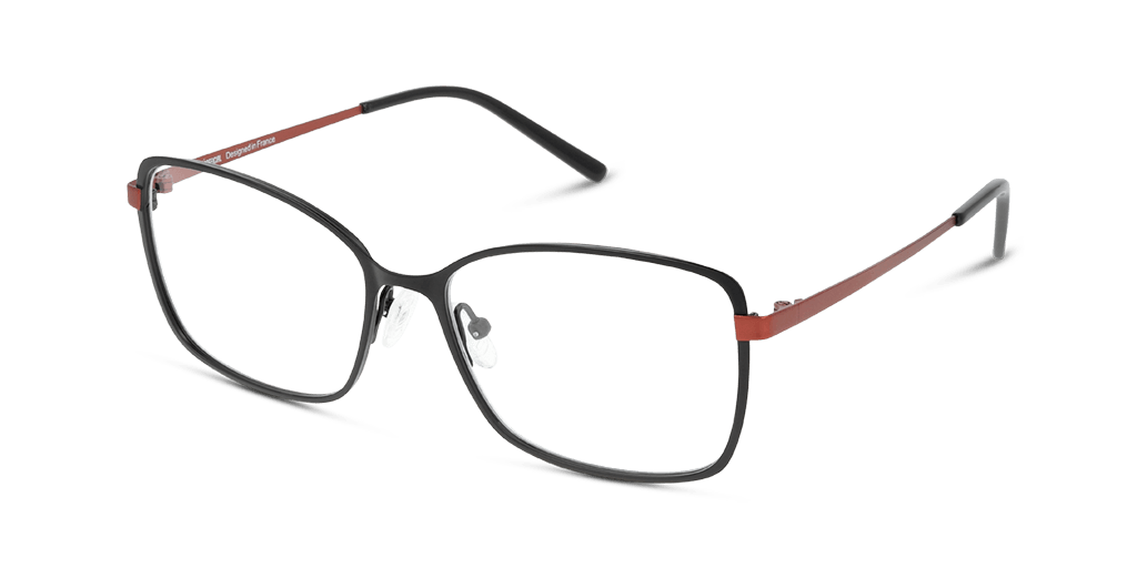Unofficial UNOF0138 női négyzet alakú és fekete színű szemüveg