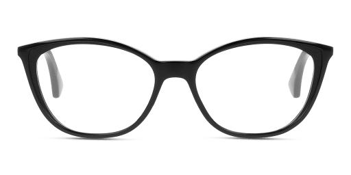 Ralph RA7114 5001 női macskaszem alakú és fekete színű szemüveg