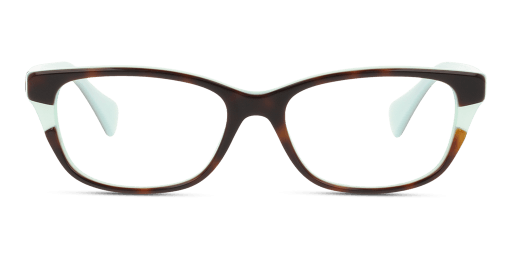 Ralph RA7126 601 női macskaszem alakú és havana színű szemüveg