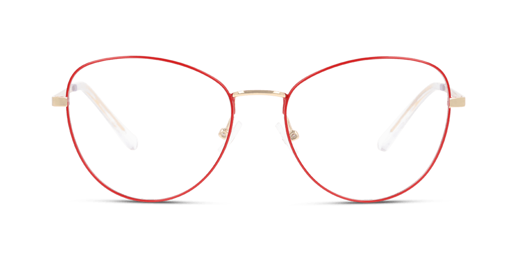 Unofficial UNOF0311 RD00 női macskaszem alakú és piros színű szemüveg