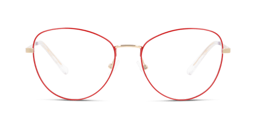 Unofficial UNOF0311 RD00 női macskaszem alakú és piros színű szemüveg