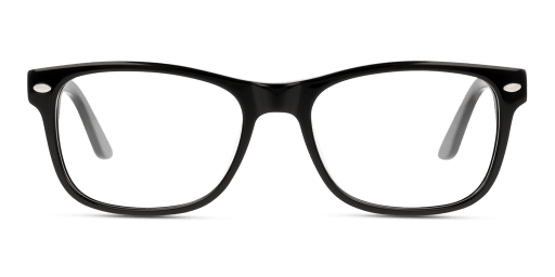 Unofficial UNOF0025 BB00 női téglalap alakú és fekete színű szemüveg