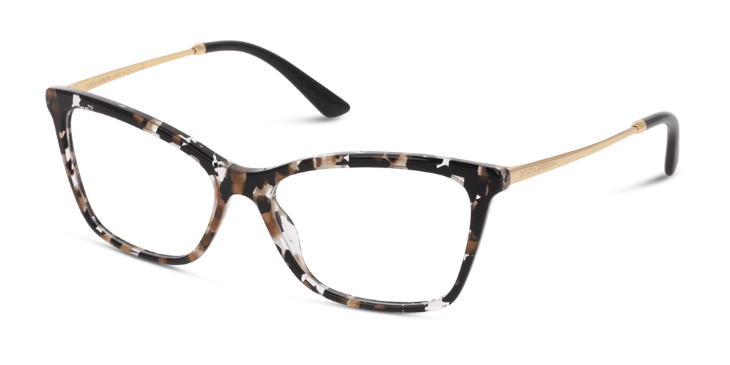 Dolce and Gabbana 0DG3347 női macskaszem alakú és arany színű szemüveg
