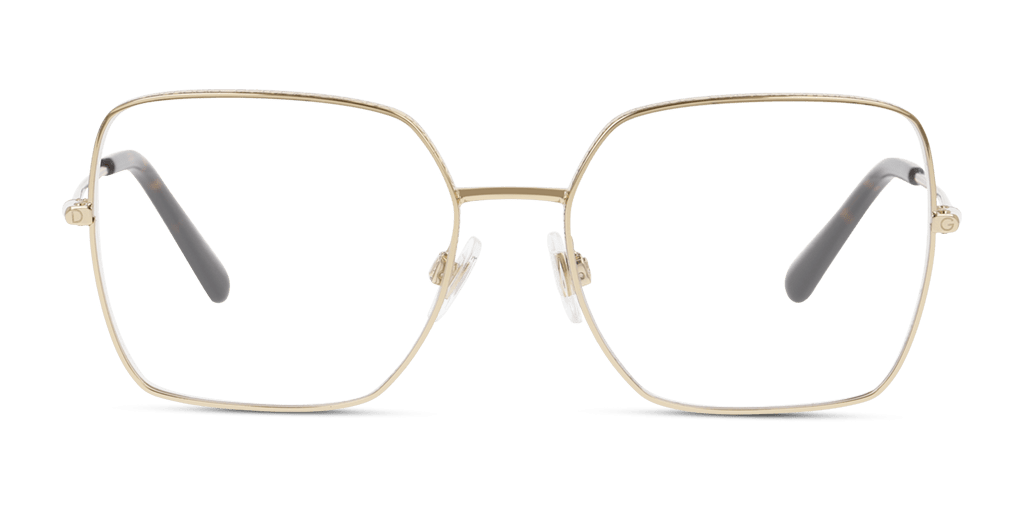 Dolce and Gabbana 0DG1323 női négyzet alakú és arany színű szemüveg