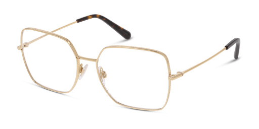 Dolce and Gabbana 0DG1323 női négyzet alakú és arany színű szemüveg