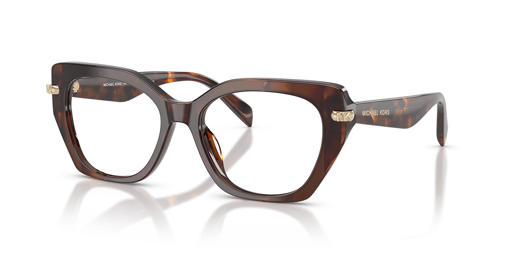 Michael Kors 0MK4167U női különleges alakú és havana színű szemüveg Michael Kors 0MK4167U női különleges alakú és havana színű szemüveg