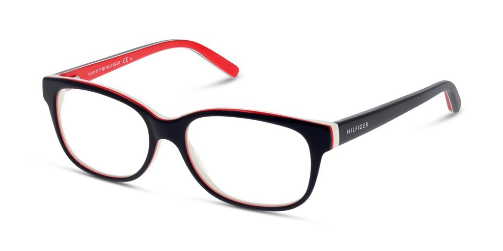 Tommy Hilfiger TH 1017 férfi téglalap alakú és kék színű szemüveg
