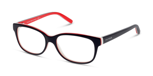 Tommy Hilfiger TH 1017 férfi téglalap alakú és kék színű szemüveg