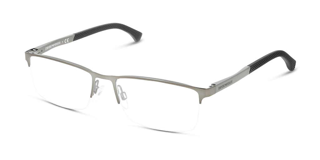 Emporio Armani 0EA1041 férfi téglalap alakú és ezüst színű szemüveg