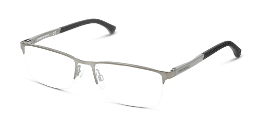 Emporio Armani EA1041 3003 férfi téglalap alakú és ezüst színű szemüveg