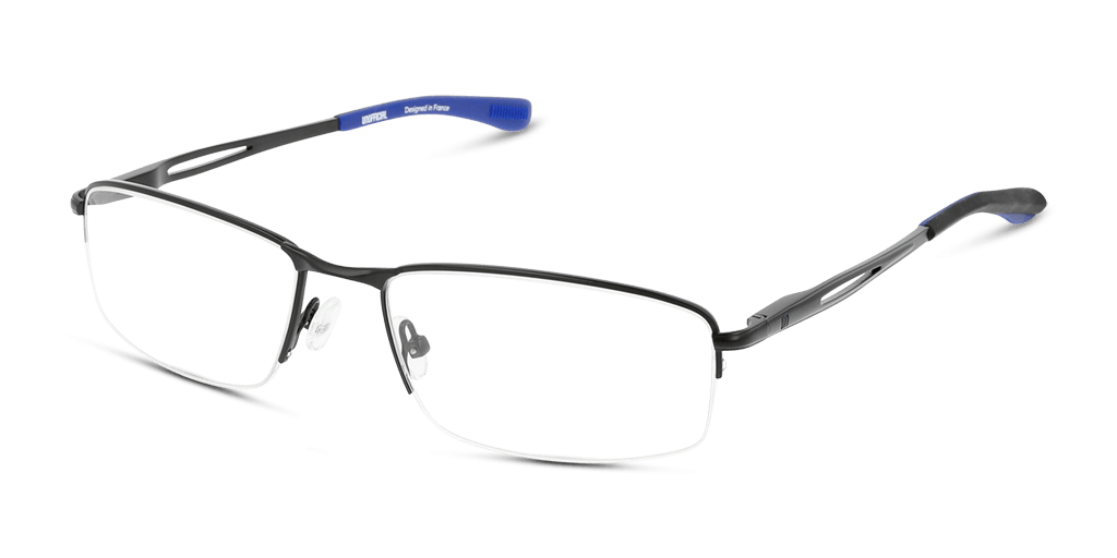 Unofficial UNOM0084 BB00 férfi téglalap alakú és fekete színű szemüveg