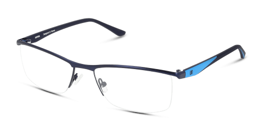 Unofficial UNOM0086 CC00 férfi téglalap alakú és kék színű szemüveg