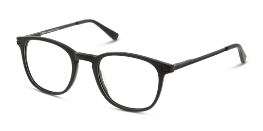 Unofficial UNOM0161 BB00 férfi négyzet alakú és fekete színű szemüveg