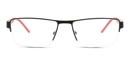 Unofficial UNOM0097 BR00 férfi téglalap alakú és fekete színű szemüveg