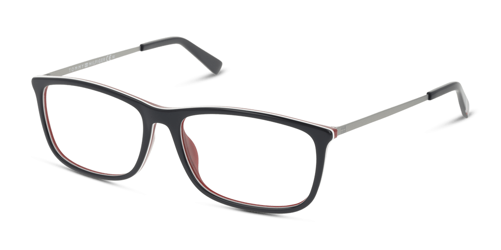 Tommy Hilfiger TH 1614/RE férfi téglalap alakú és kék színű szemüveg