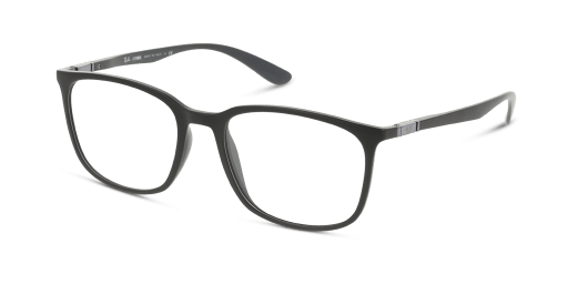 Ray-Ban 0RX7199 férfi négyzet alakú és fekete színű szemüveg