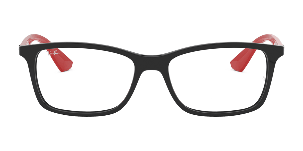 Ray-Ban 0RX7047 férfi téglalap alakú és fekete színű szemüveg