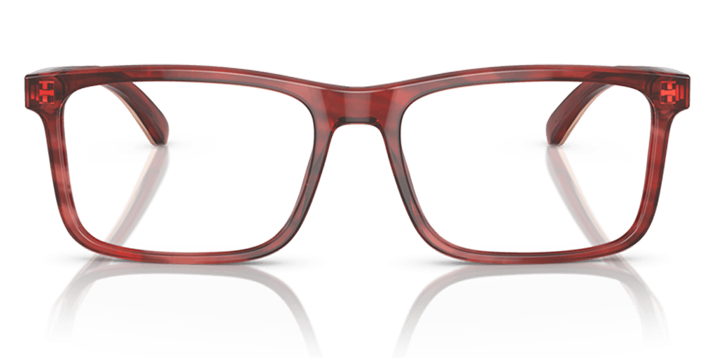 Emporio Armani EA3227 6053 férfi négyzet alakú és piros színű szemüveg