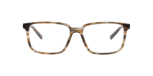 DbyD 0DB2145 férfi téglalap alakú és barna színű szemüveg