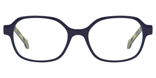 Unofficial UNOK0070 gyermek téglalap alakú és kék színű szemüveg