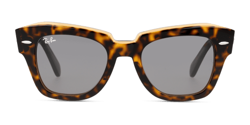 Ray-Ban RB2186 1292B1 női négyzet alakú és havana színű napszemüveg