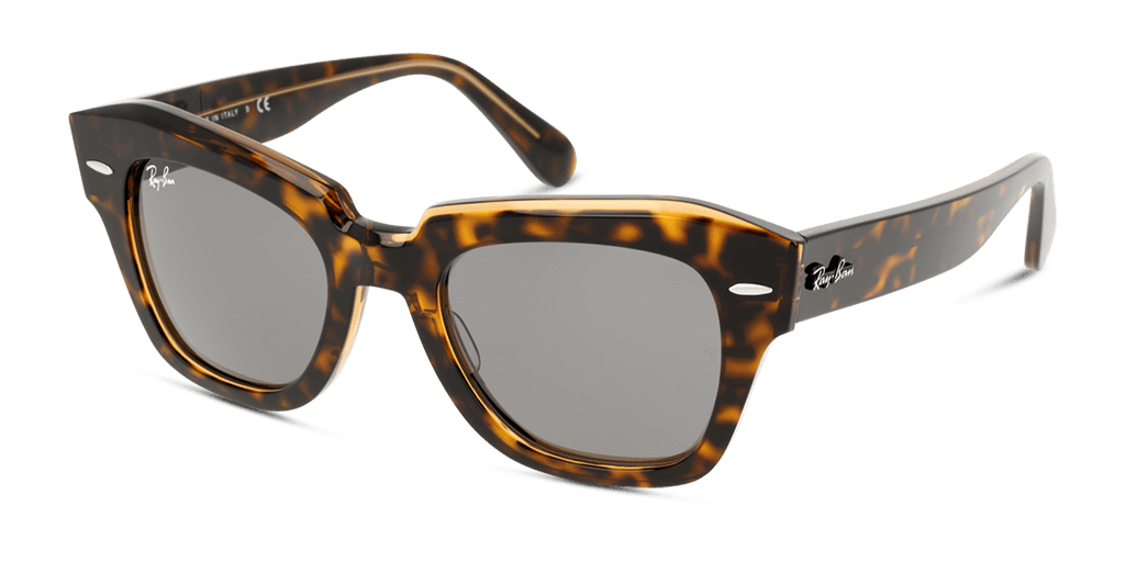 Ray-Ban RB2186 1292B1 női négyzet alakú és havana színű napszemüveg