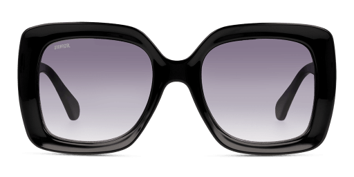 Unofficial UNSF0119 BBG0 női négyzet alakú és fekete színű napszemüveg