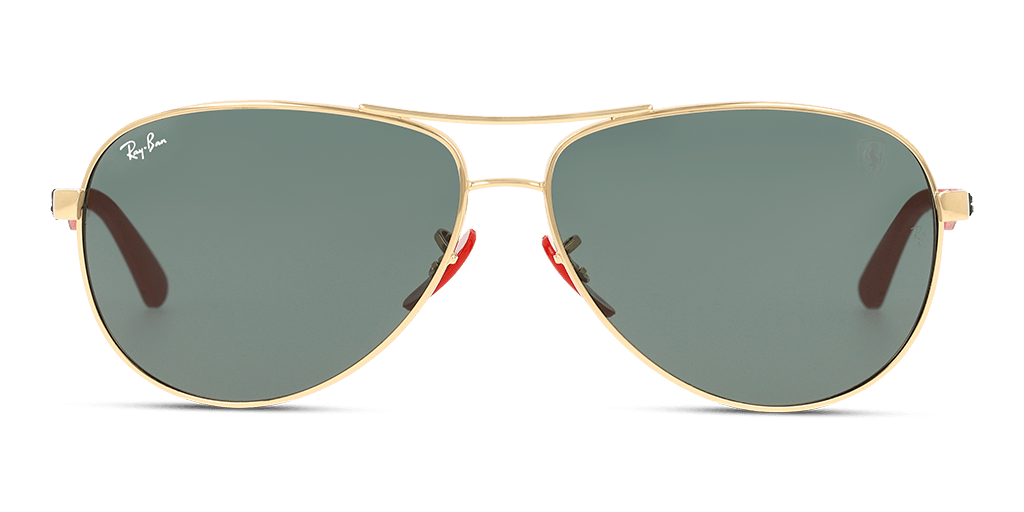 Ray-Ban 0RB8313M férfi pilóta alakú és arany színű napszemüveg