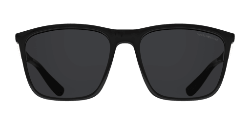 Emporio Armani 0EA4150 férfi téglalap alakú és fekete színű napszemüveg