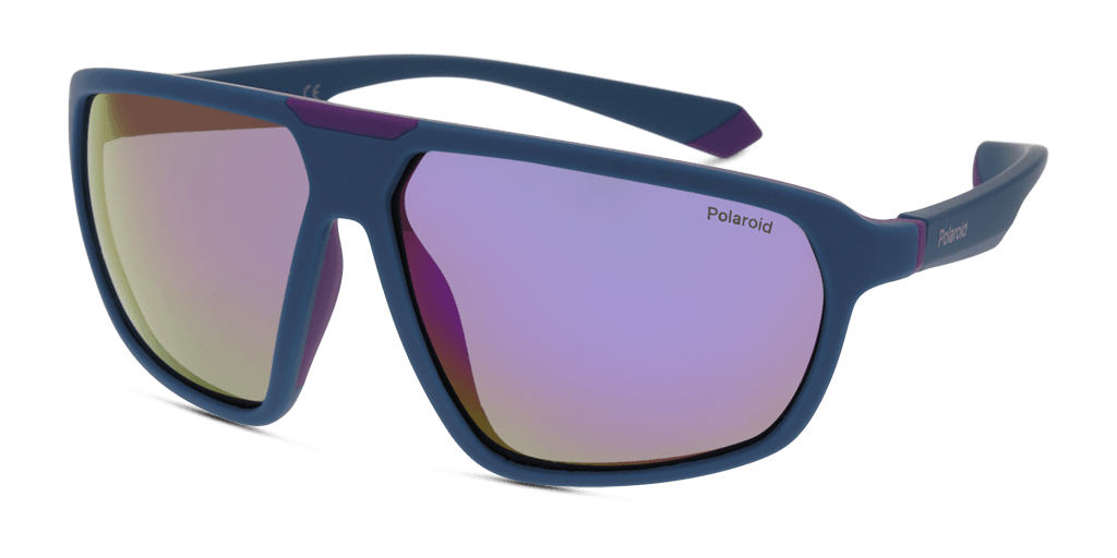 Polaroid PLD 2142/S 802 férfi téglalap alakú és kék színű napszemüveg