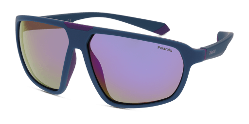 Polaroid PLD 2142/S 802 férfi téglalap alakú és kék színű napszemüveg