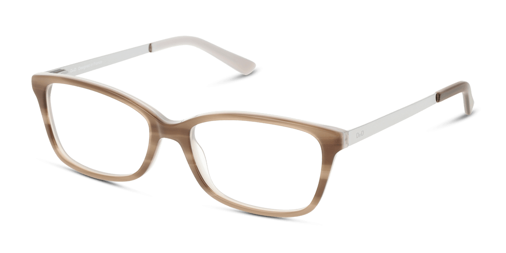 Dbyd DBOF0010 NS00 női téglalap alakú és barna színű szemüveg