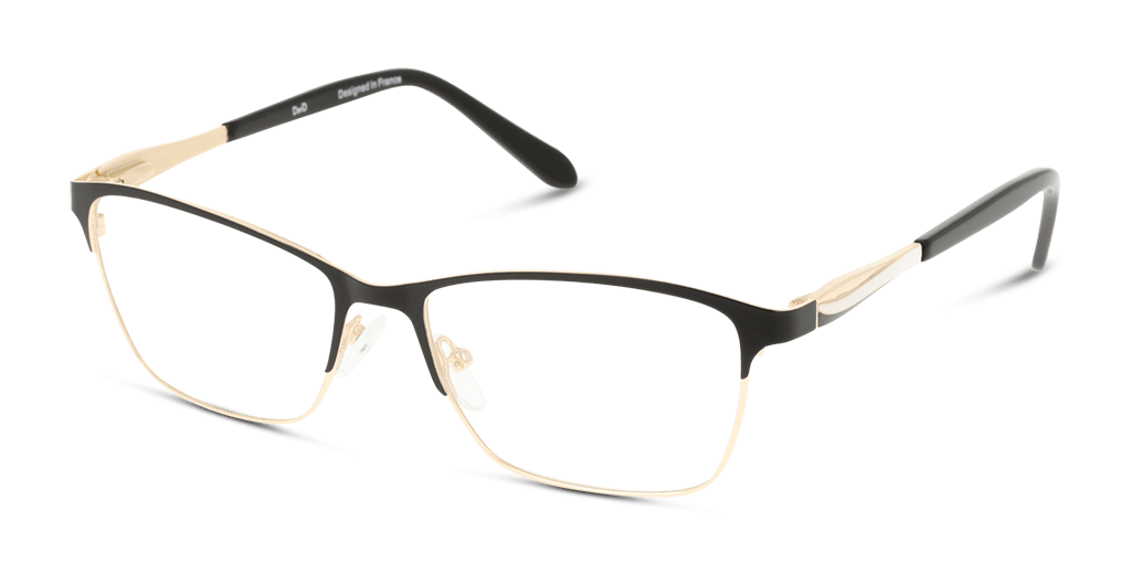 Dbyd DBOF5010 BB00 női téglalap alakú és fekete színű szemüveg