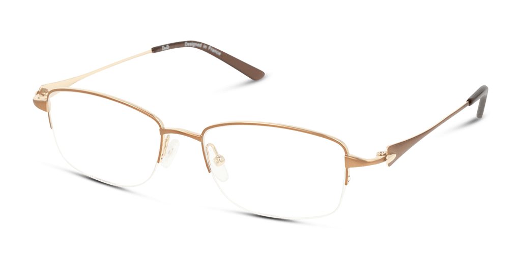 Dbyd DBOF9011 ZZ00 női téglalap alakú és barna színű szemüveg