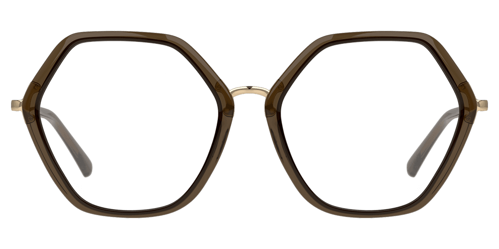 Unofficial 0UO3038 női különleges alakú és zöld színű szemüveg