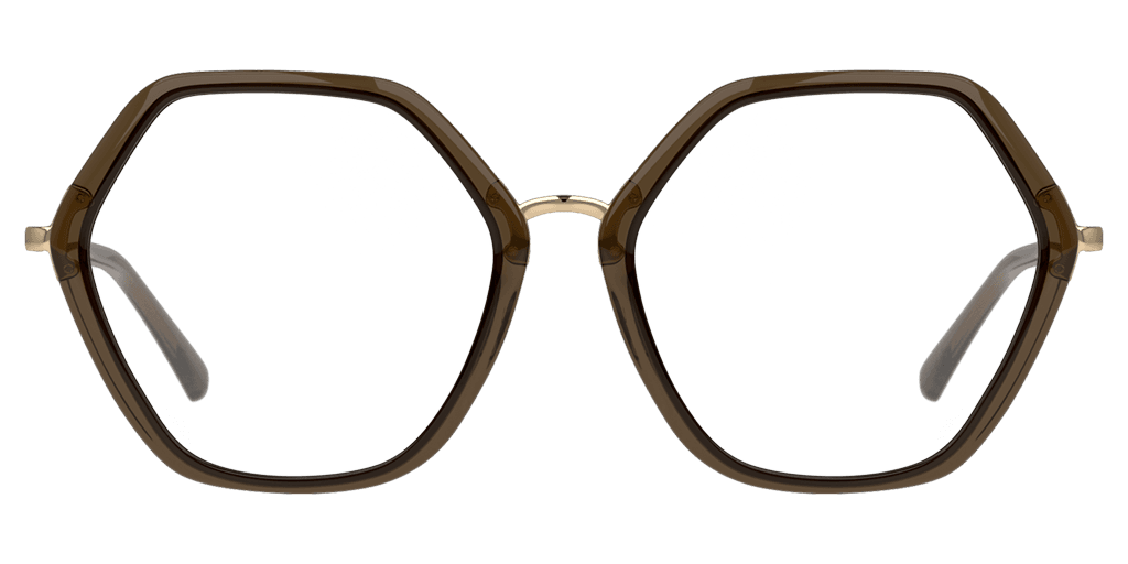 Unofficial UO3038 001 női különleges alakú és zöld színű szemüveg