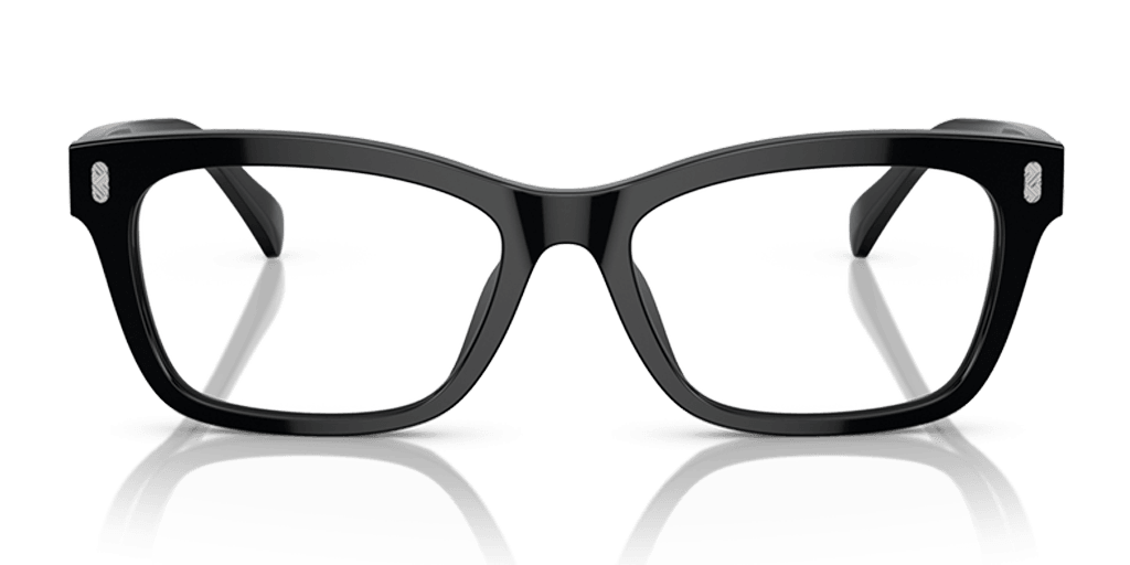 Ralph RA7154U 5001 női téglalap alakú és fekete színű szemüveg