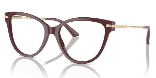 Jimmy Choo 0JC3001B női macskaszem alakú és piros színű szemüveg