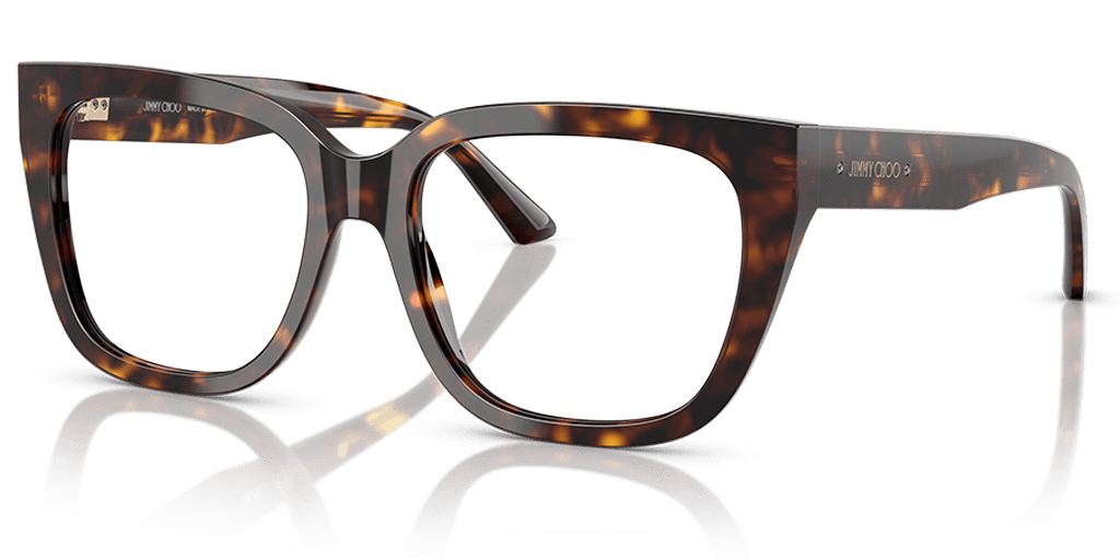 Jimmy Choo 0JC3019B női négyzet alakú és havana színű szemüveg