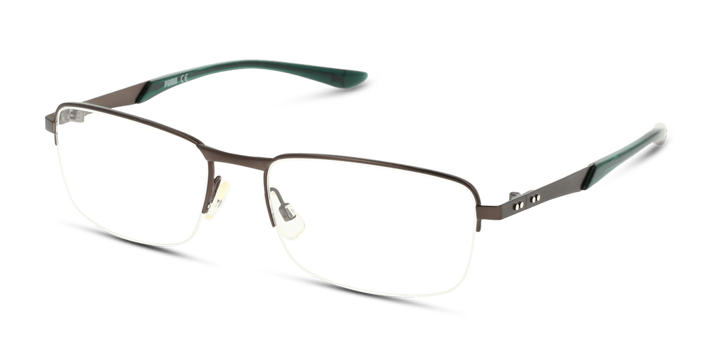 Puma PU0094O 6 férfi téglalap alakú és fekete színű szemüveg