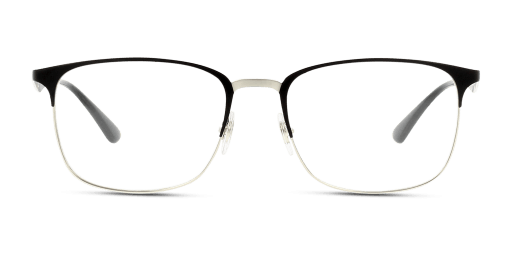 Ray-Ban 0RX6421 férfi téglalap alakú és fekete színű szemüveg