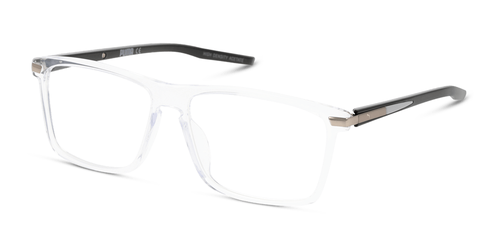 Puma PU0257O 3 férfi téglalap alakú és átlátszó színű szemüveg