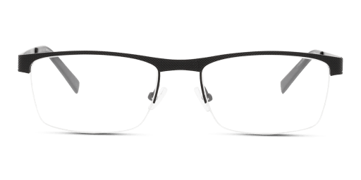 Heritage HEOM5014 BB00 férfi téglalap alakú és fekete színű szemüveg