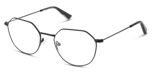Unofficial UNOM0124 férfi pantó alakú és fekete színű szemüveg