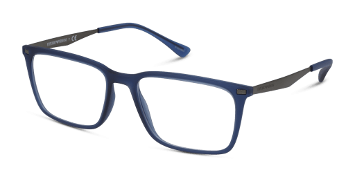Emporio Armani EA3169 5842 férfi téglalap alakú és fehér színű szemüveg