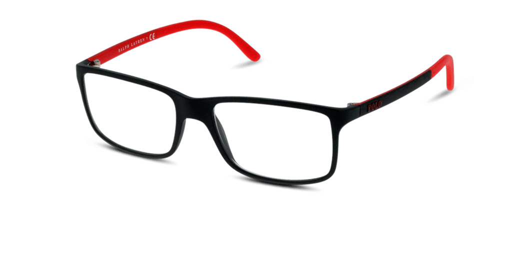 Polo Ralph Lauren 0PH2126 férfi téglalap alakú és fekete színű szemüveg