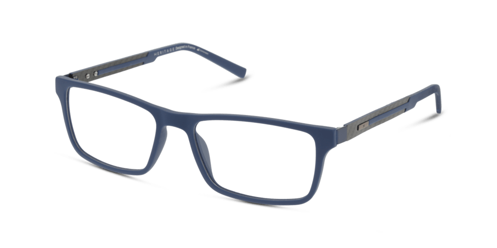 Heritage HEOM5010 CC00 férfi téglalap alakú és kék színű szemüveg