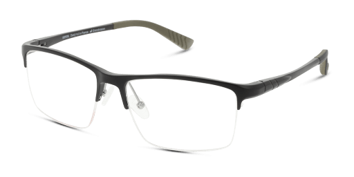 Unofficial UNOM0325 férfi téglalap alakú és fekete színű szemüveg