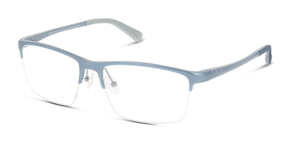 Unofficial UNOM0325 férfi téglalap alakú és kék színű szemüveg